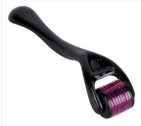 Cepillo facial roller con 540 microagujas de titanio